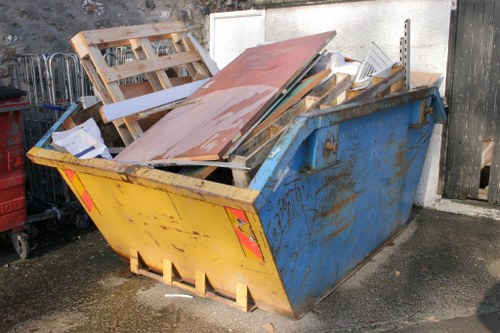 Team handling waste collection in South London